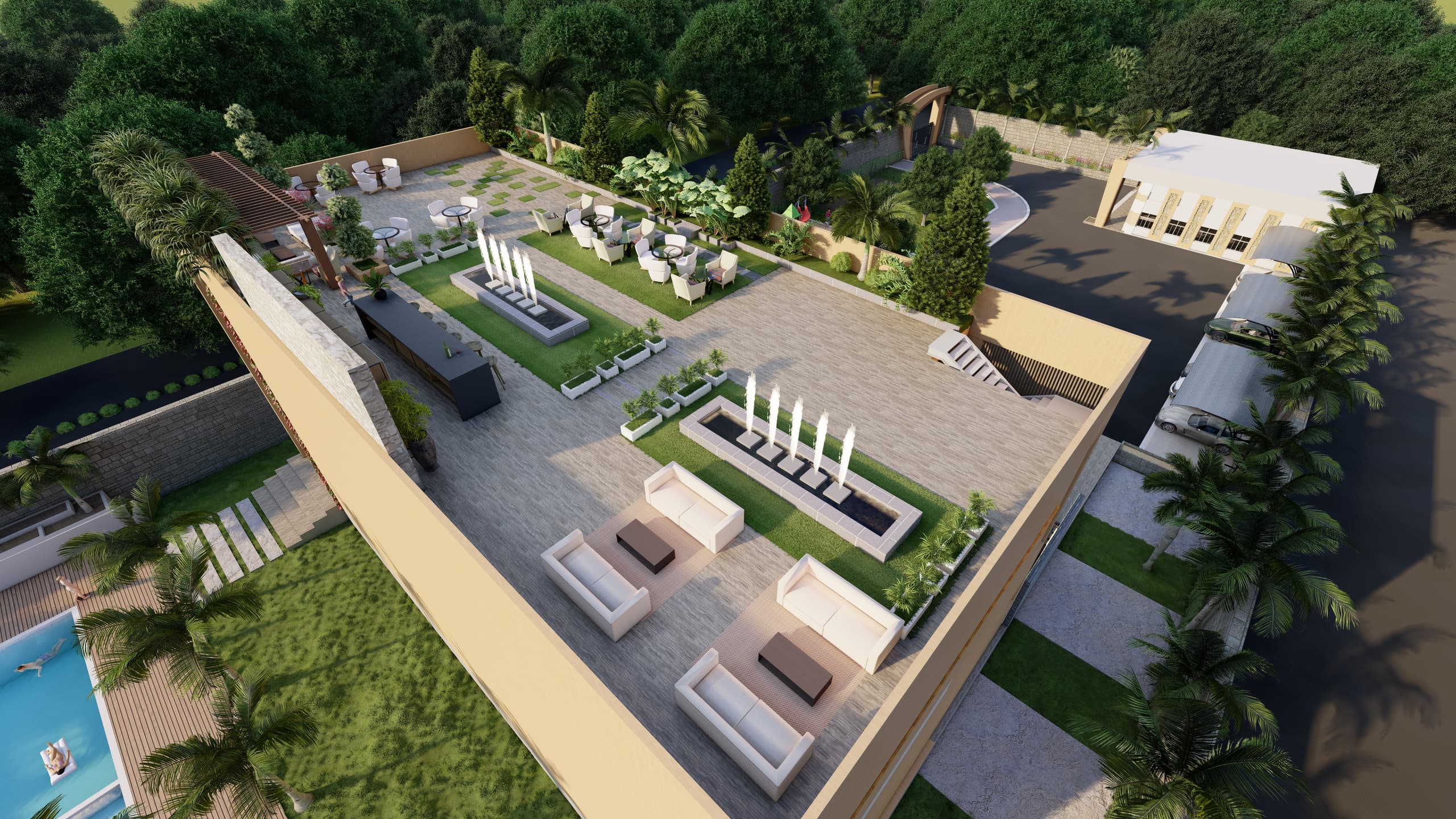Rooftop Terrace with Pool